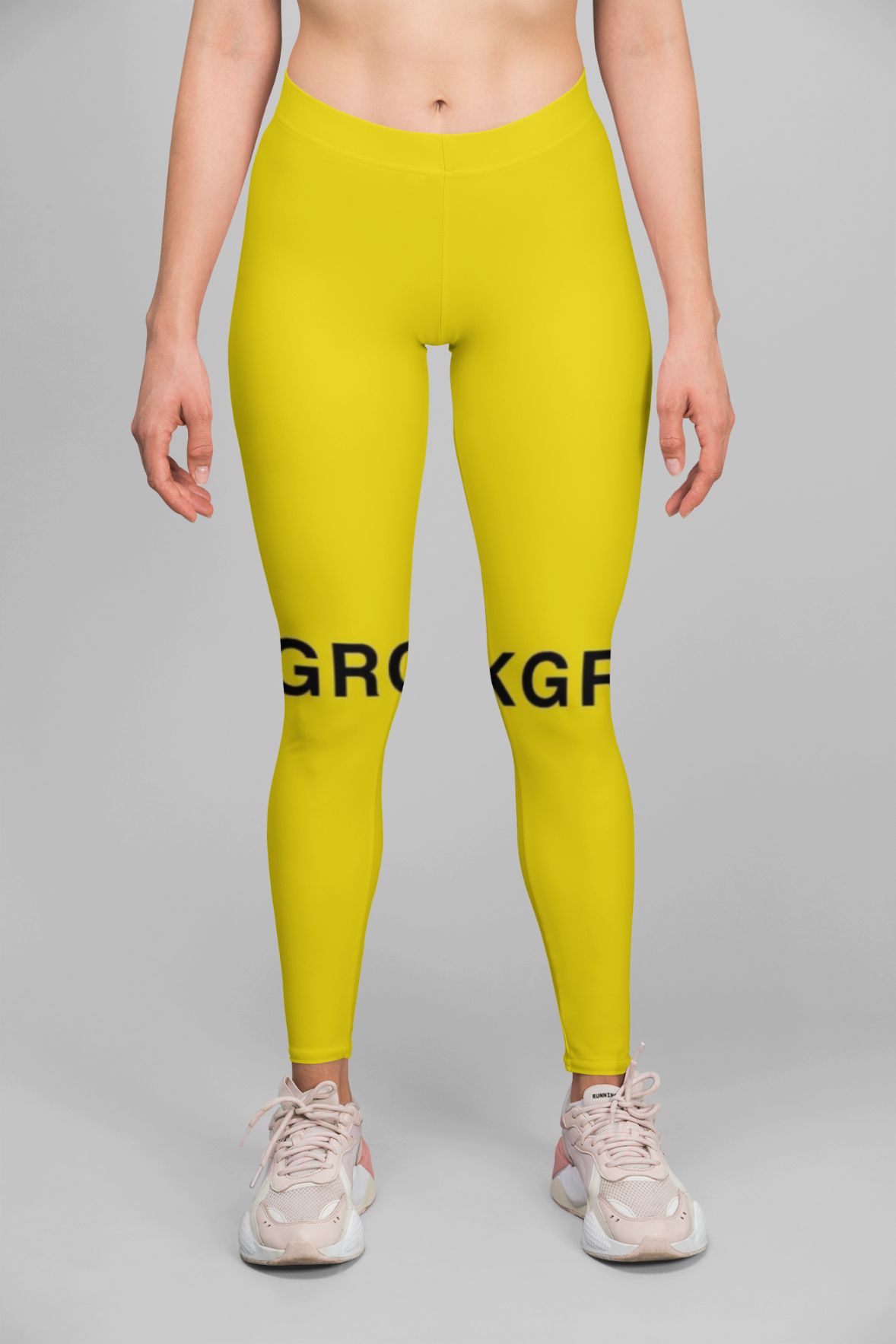 Background Off-white Yellow Legging