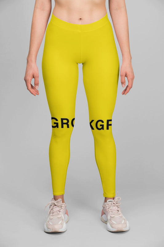 Background Off-white Yellow Legging