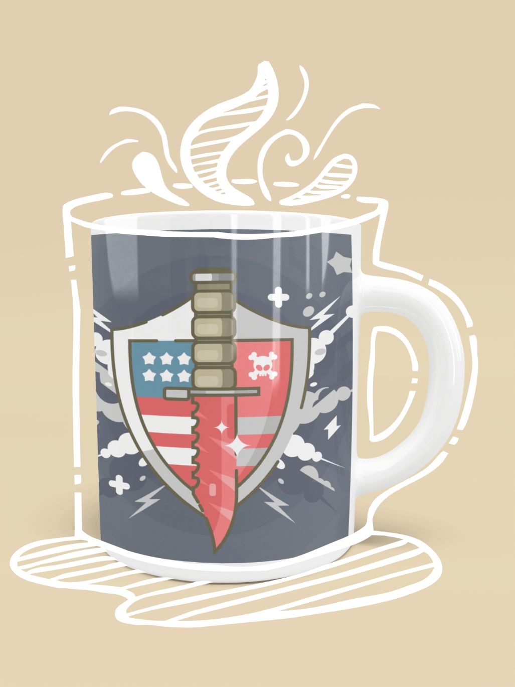 Bayonet Mug