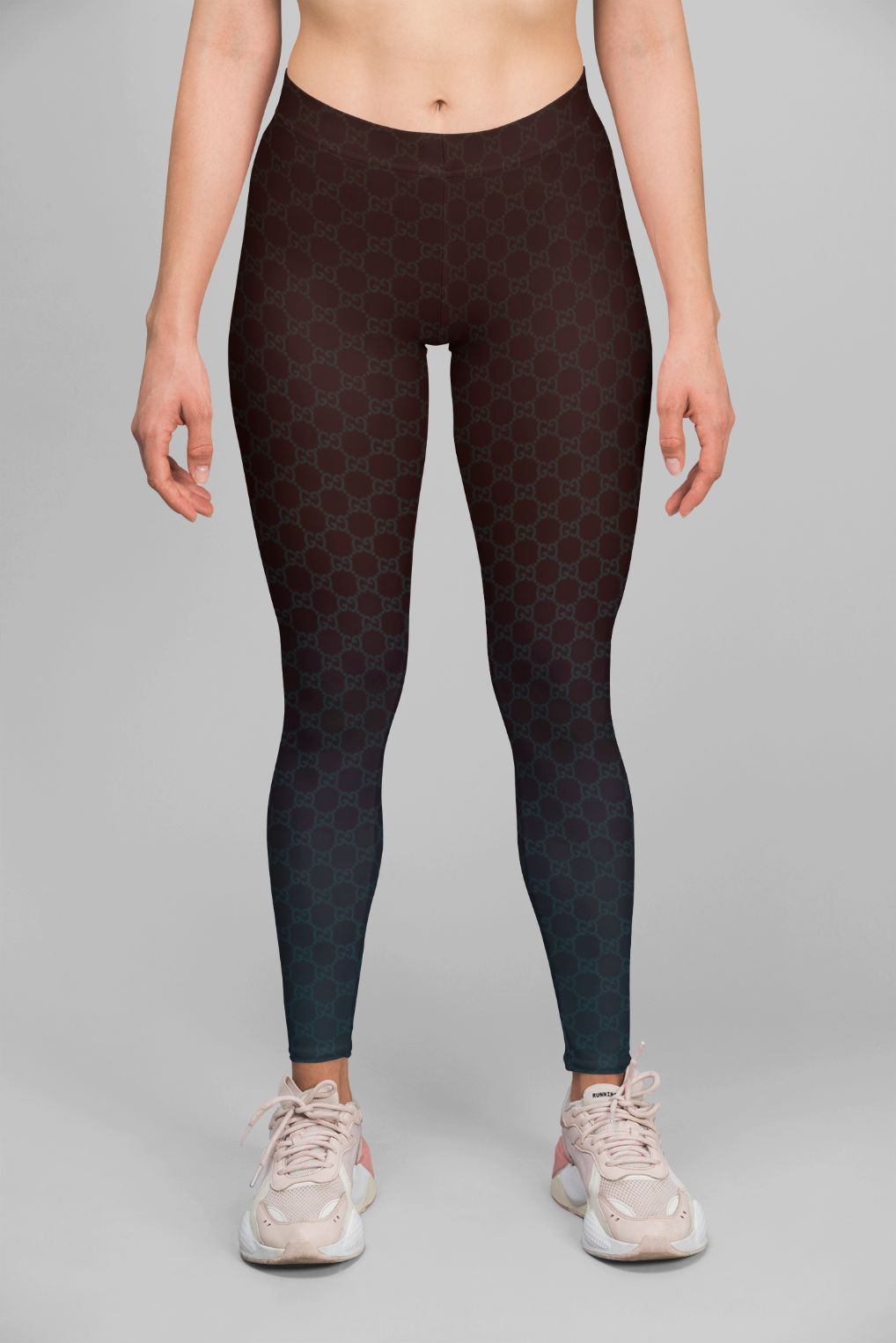 Blue Brand pattern Legging