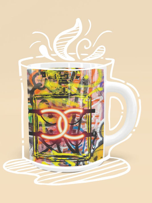 CC Neon Graffiti Mug