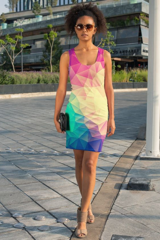 COLOR BOMB 3 Sublimation Cut & Sew Dress