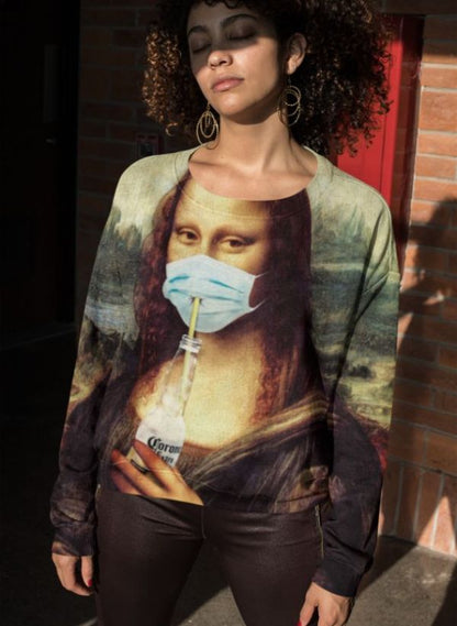 Corona Lisa Sublimation Sweatshirt