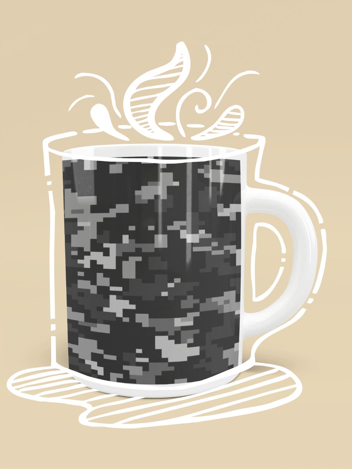 Camofludge 10 Mug