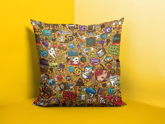 Cartoon Charters Cushion/Pillow