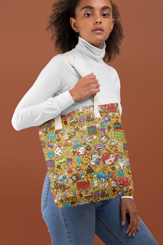 Cartoon Charters Tote Bag