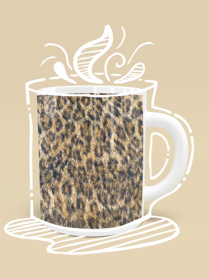 Cheetah Pattern Mug