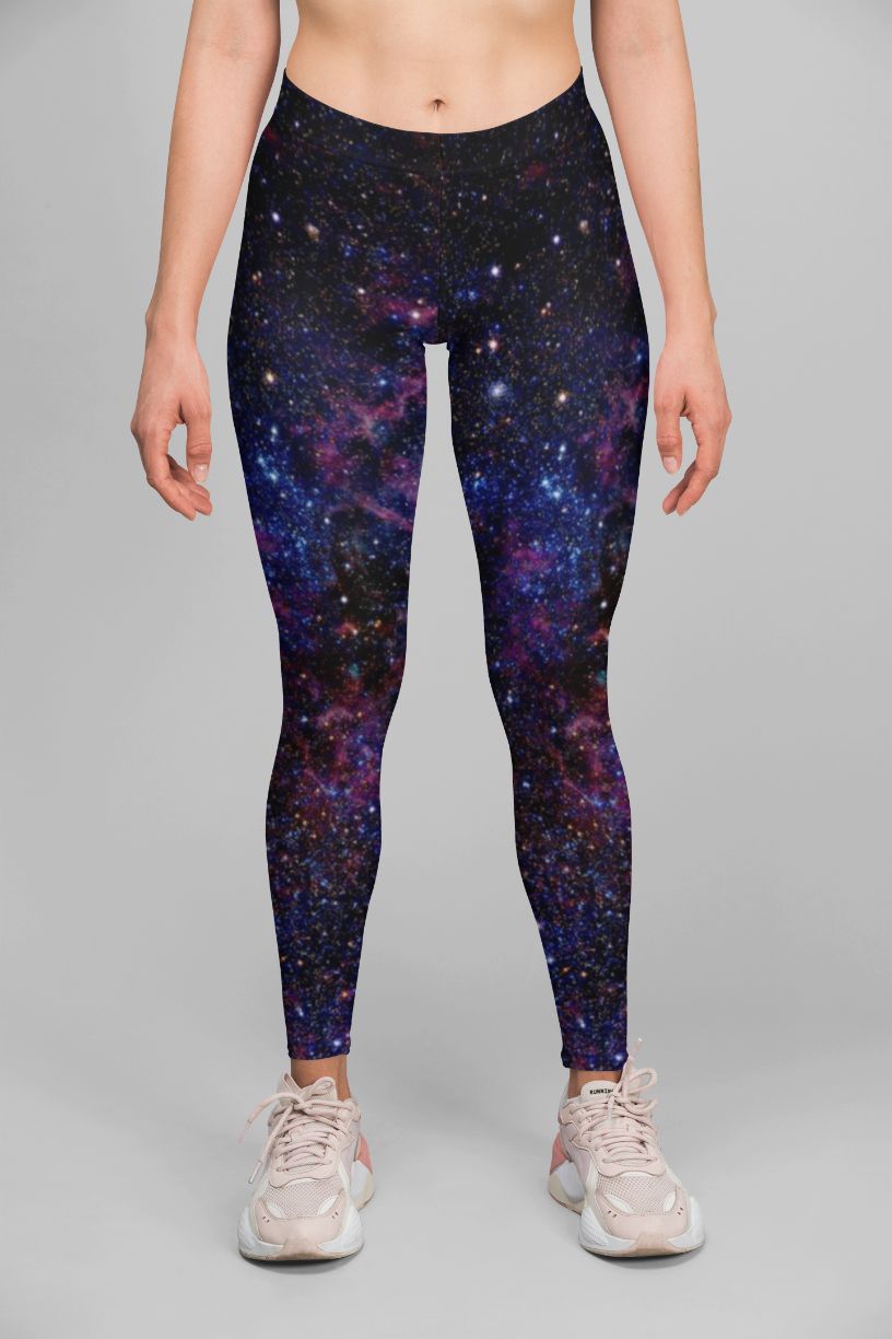 Colored Galaxy Legging