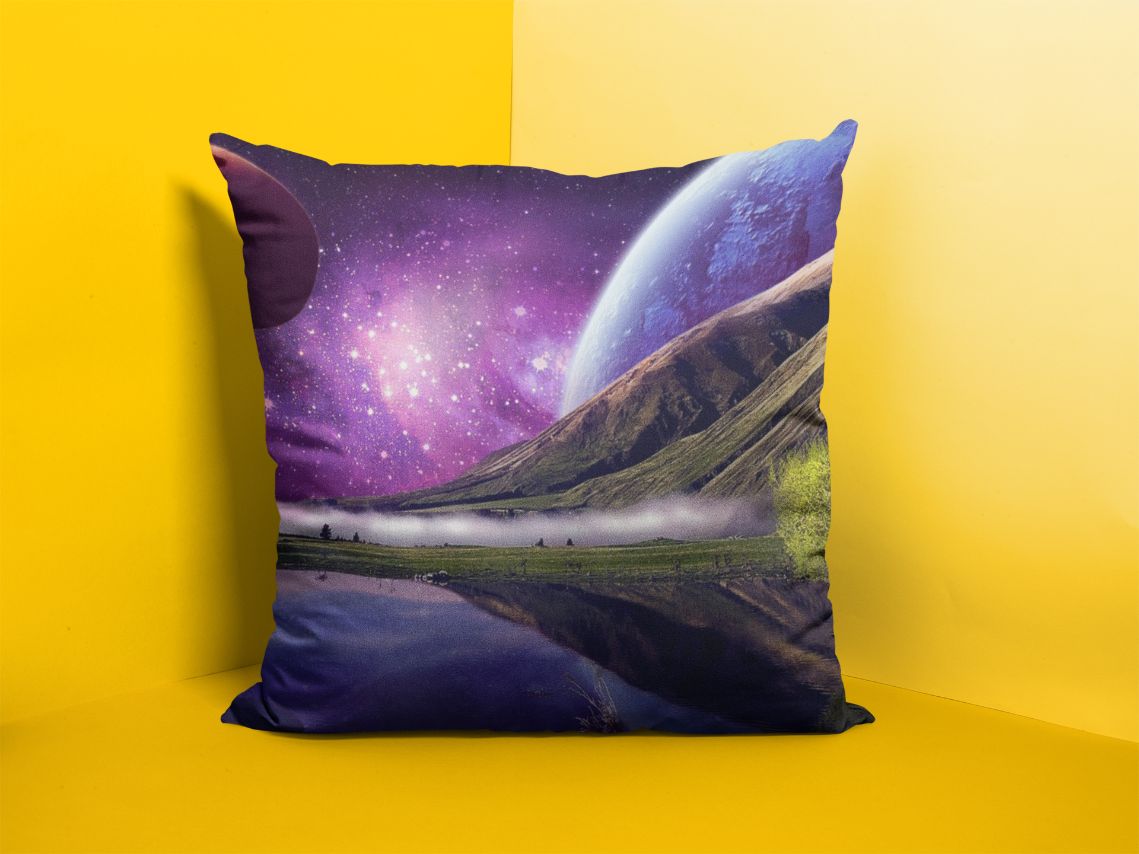 Colored Nature Cushion/Pillow