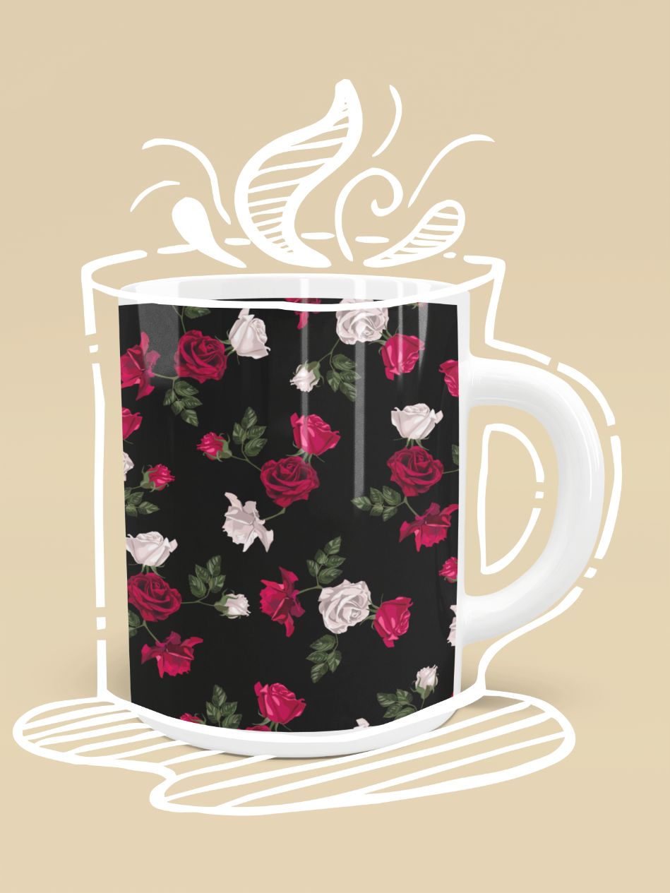 Dark Rose Mug