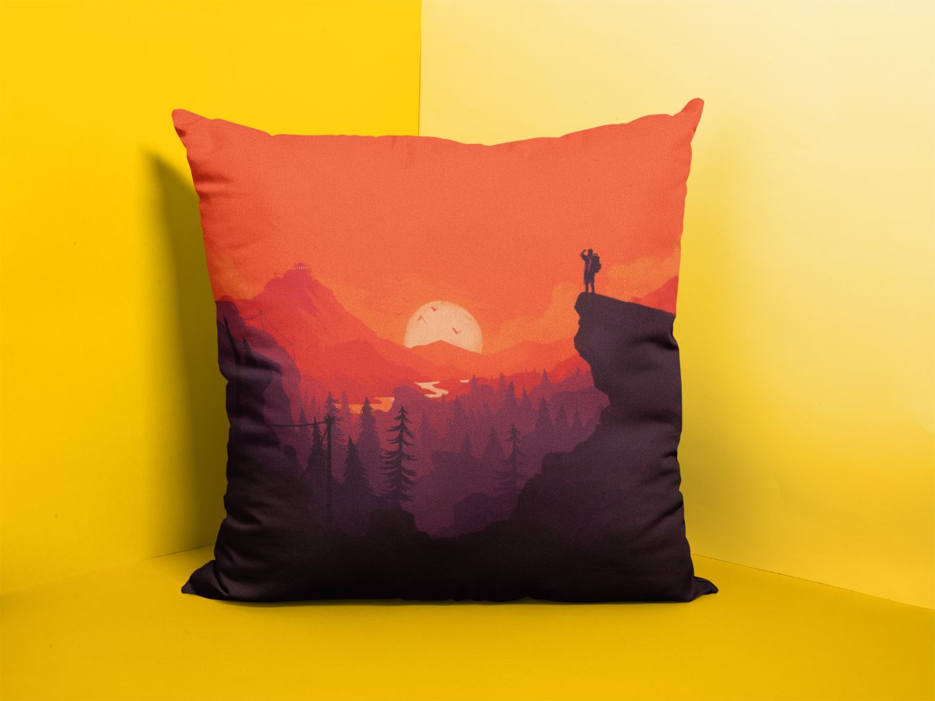 Day End Adventure Cushion/Pillow