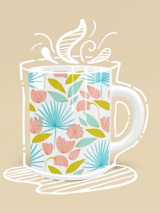 Divine Floral Pattern (1) Mug