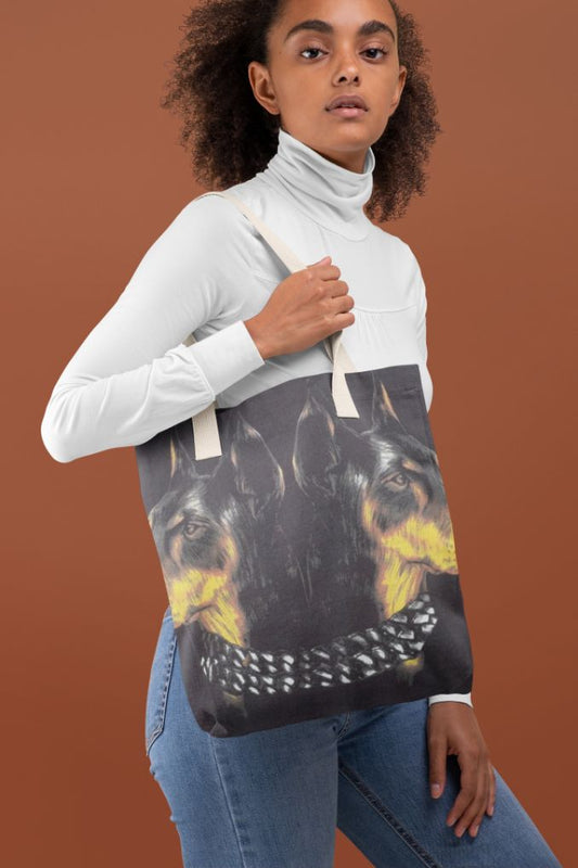 Dog Art Tote Bag