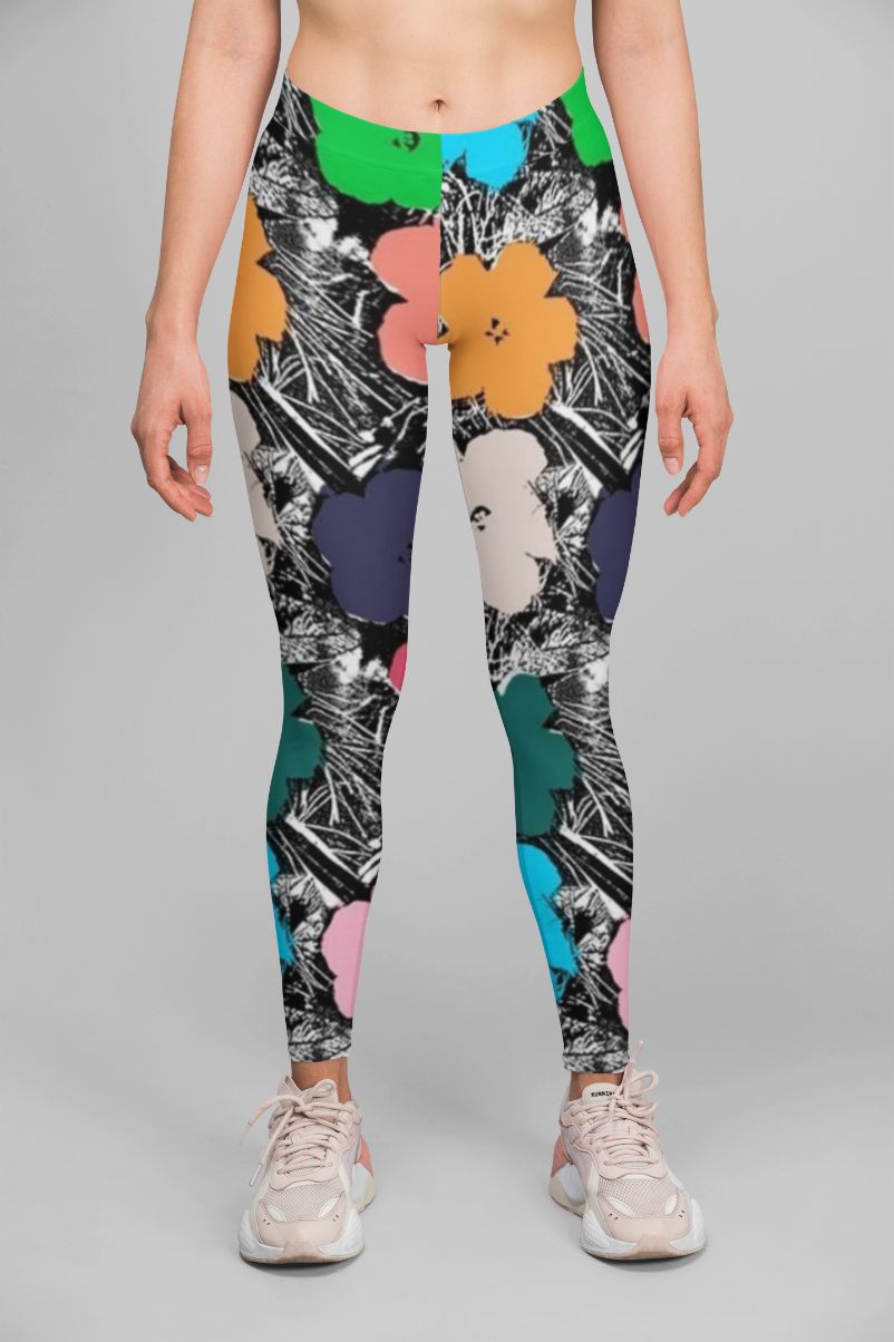 Fake Flower Legging