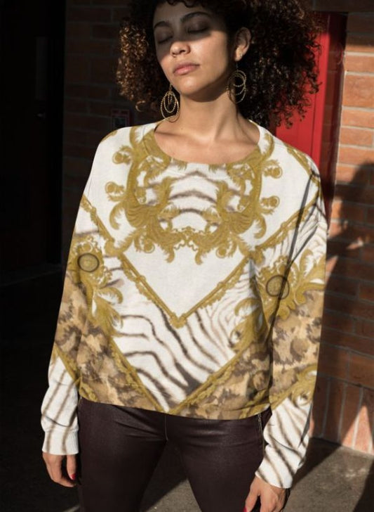 Famous Pattern Sublimation Sweatshirt