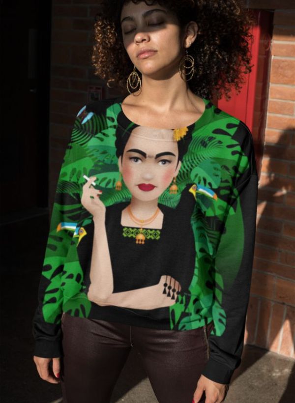 Frida Kahlo Sublimation Sweatshirt