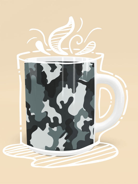 Grey Camo Mug