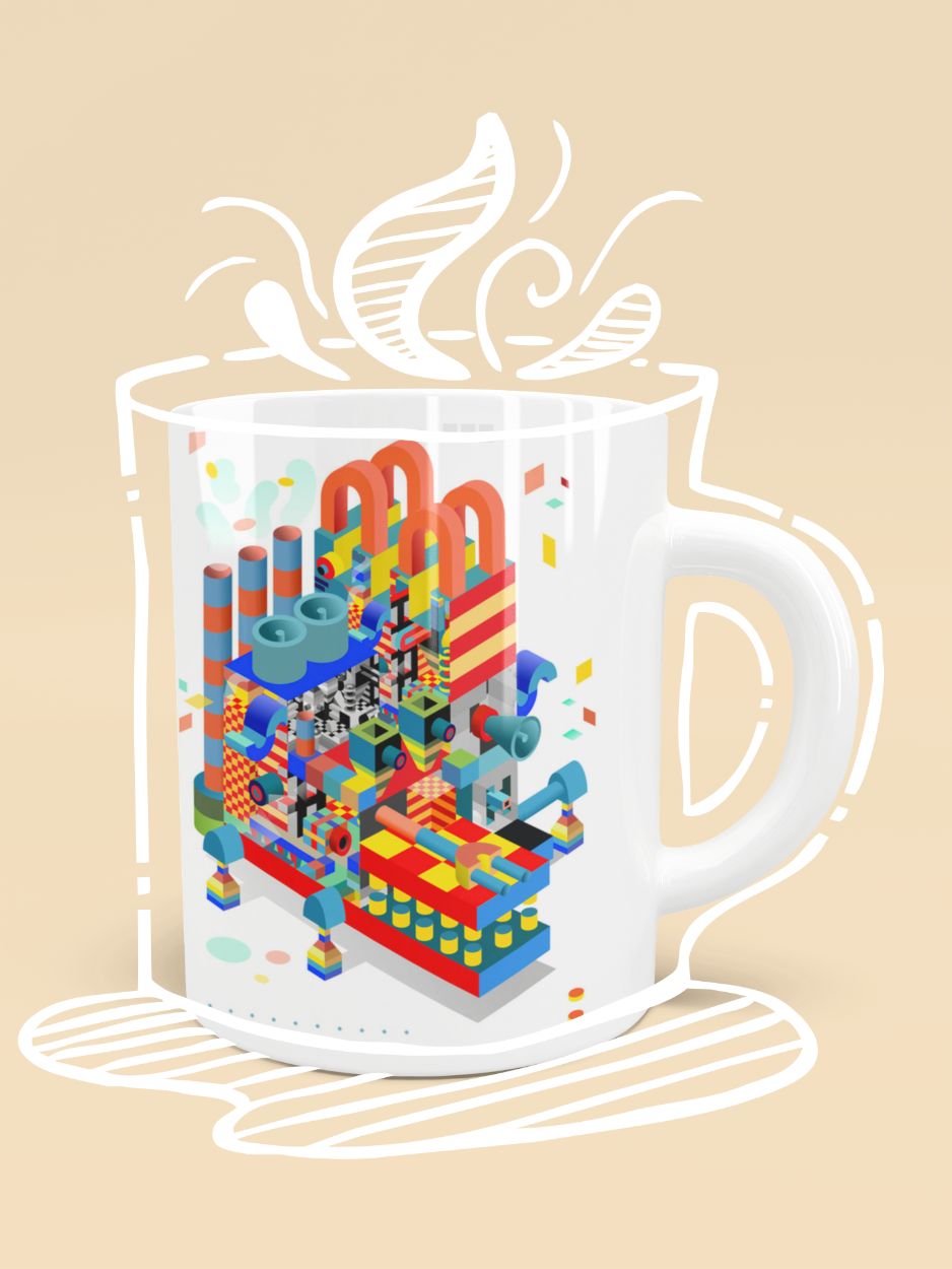 IsoBot3 Mug