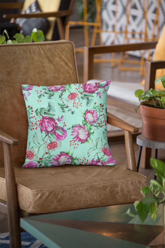 KING ProteaFlower Cushion/Pillow