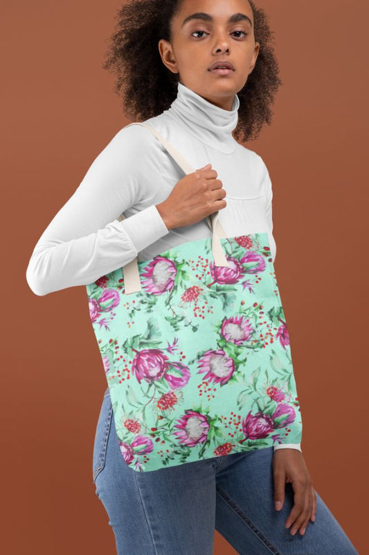 KING ProteaFlower Tote Bag