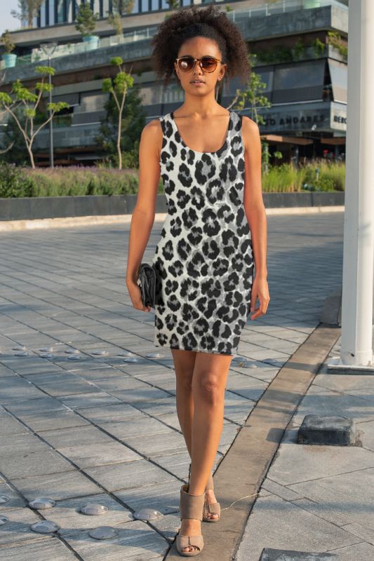 Leopard Pattern (2) Sublimation Cut & Sew Dress