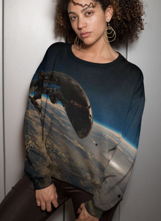 Like A Galaxy Sublimation Sweatshirt