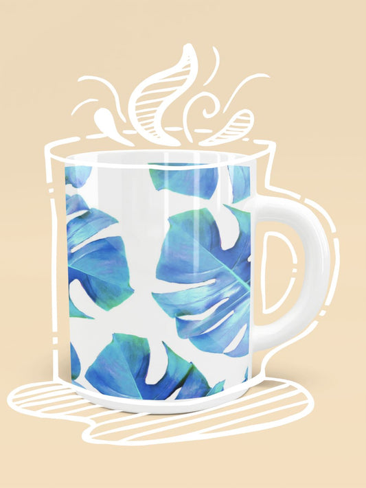 MONSTERA EXOTICA - AZURE Mug