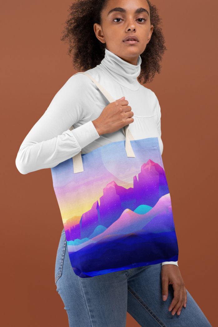 Magical Awe Scene Tote Bag