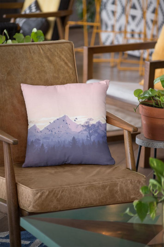 Magical Pink Sky Cushion/Pillow