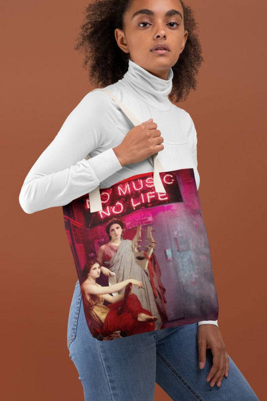 No Music, No Life Tote Bag