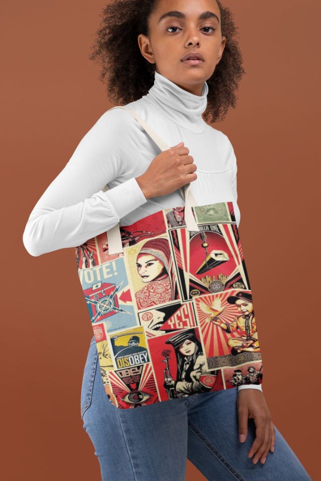 OBEY Vote Tote Bag