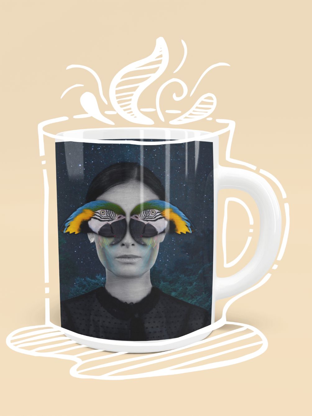 PARROT FAIRY Mug