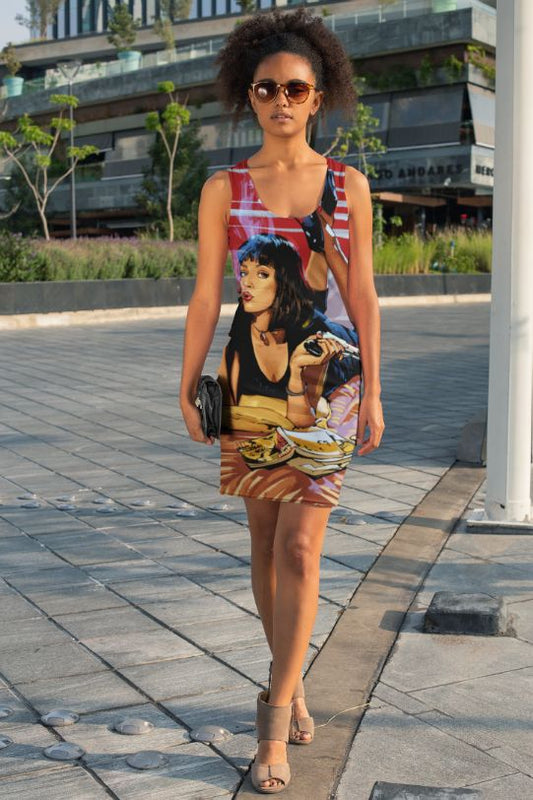 PULP FICTION Sublimation Cut & Sew Dress