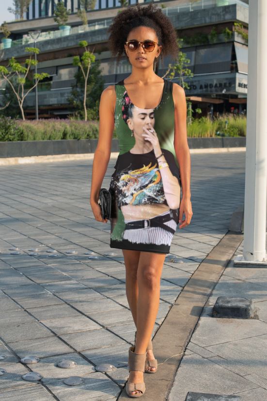 Smoking T-Shirt Sublimation Cut & Sew Dress