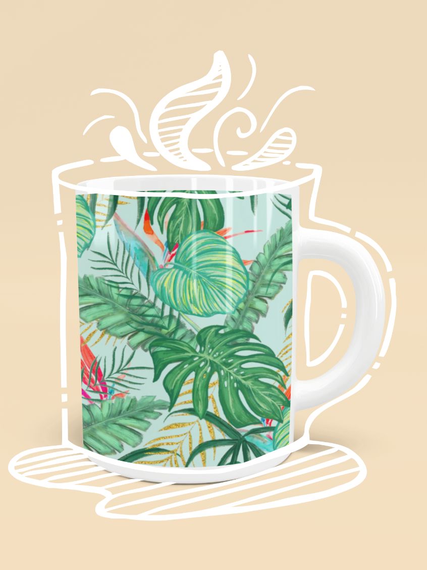 The Tropics III Poster (2) Mug