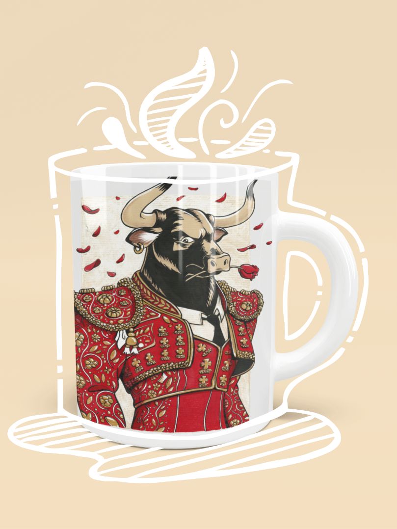 Toro Torero Poster (1) Mug