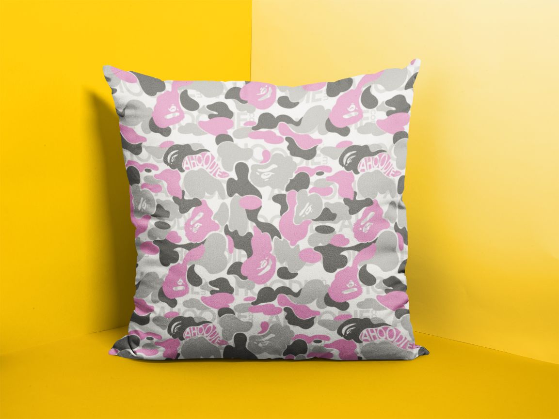 Trance Pink Pattern Cushion/Pillow