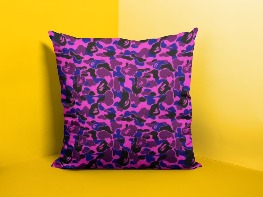 Trance Purple Campfludge Cushion/Pillow