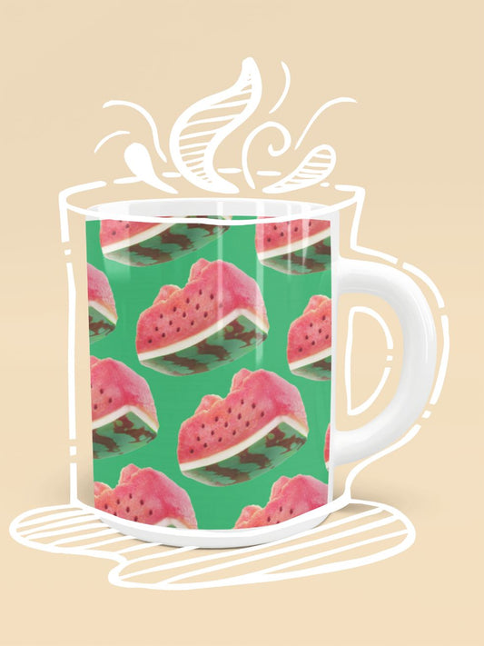 Watermelon Pattern Poster Mug