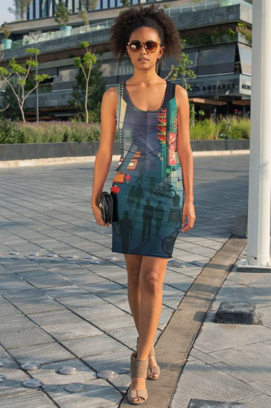 東京都 (Tokyo) Sublimation Cut & Sew Dress