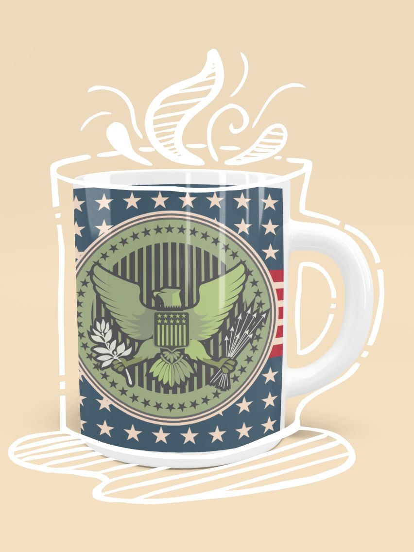 Eagle seal-01 Mug