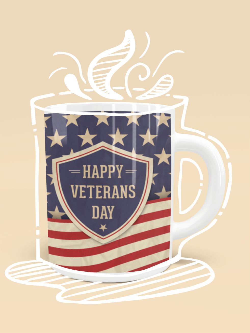 Free-veterans-day Mug