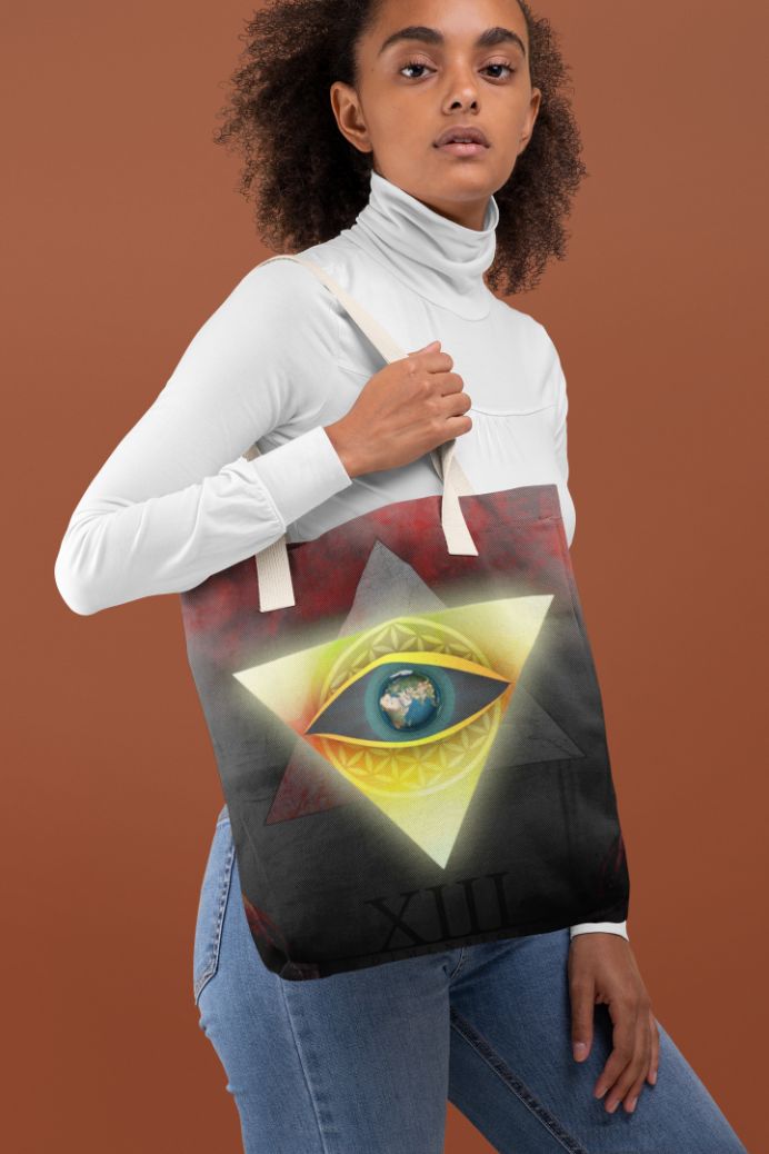 illuminate eye Tote Bag