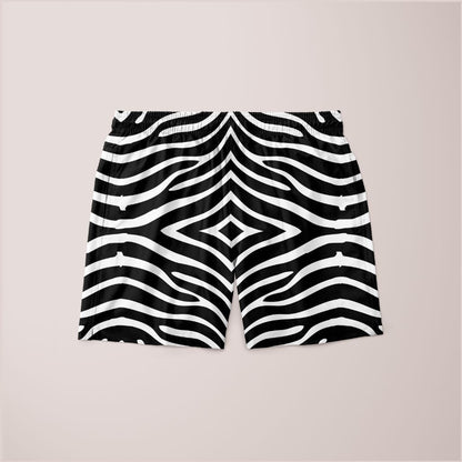 Zebra Pattern Shorts