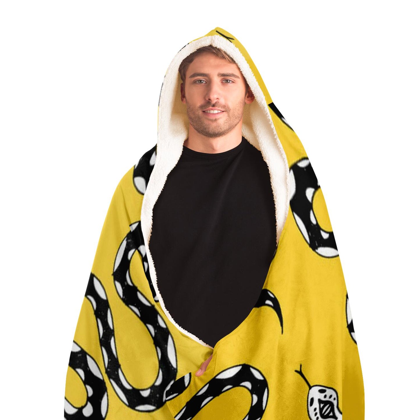 Snakes Hooded Blanket