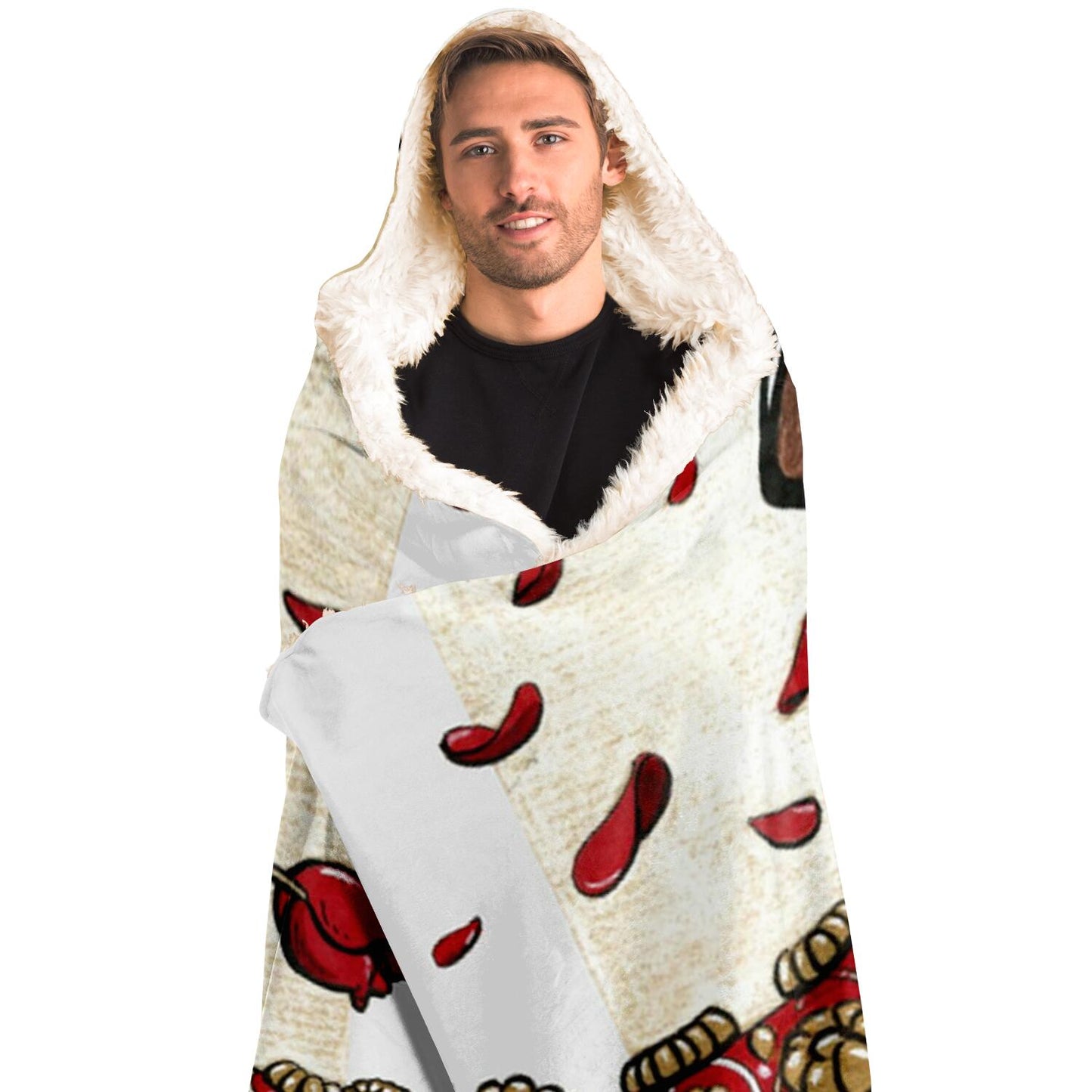 Toro Torero Poster Hooded Blanket