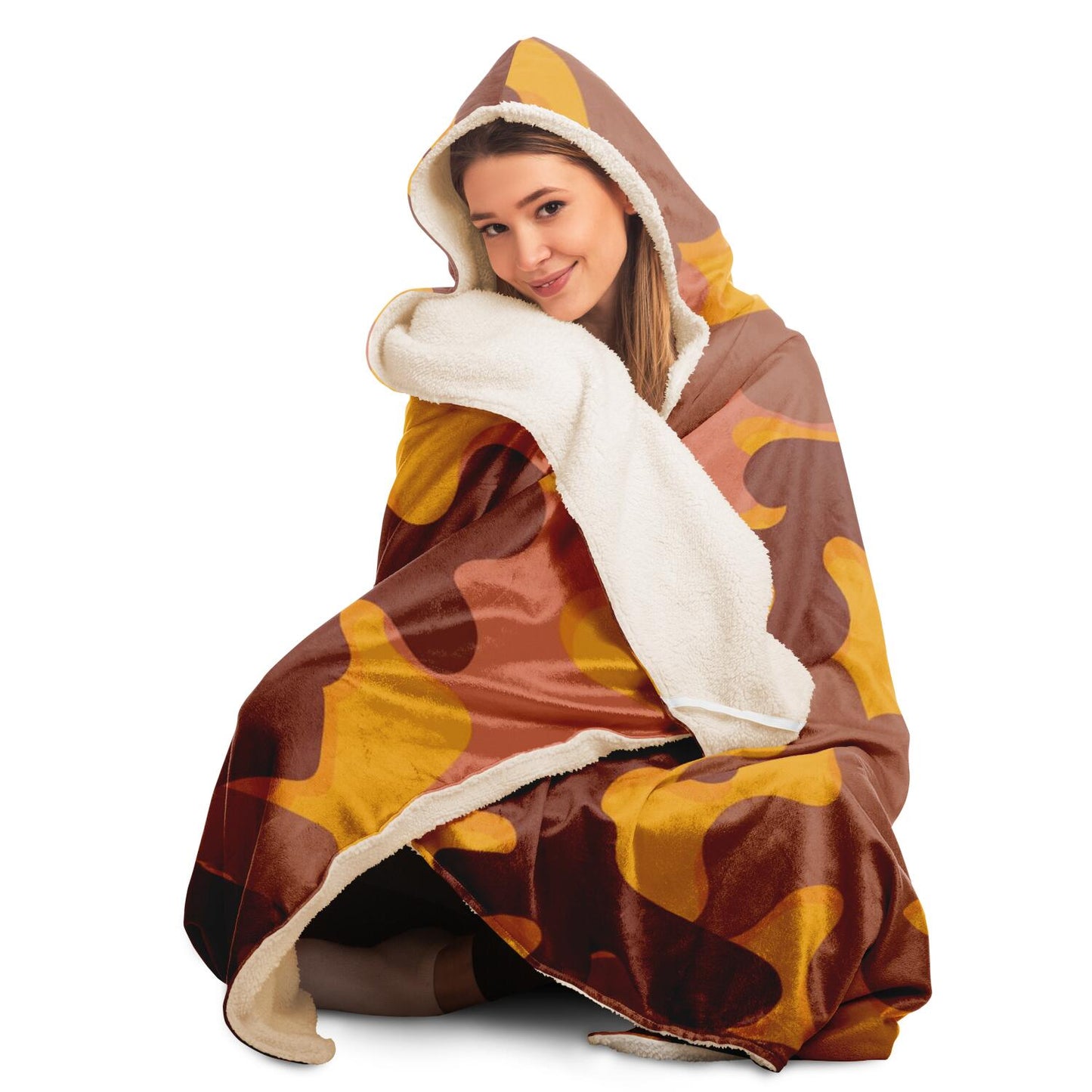 Camofludge Hooded Blanket