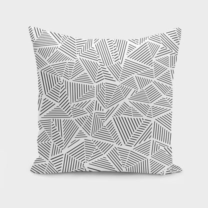 The Pillow pillows 16" x 16" Ab Linear Inverted  Cushion/Pillow