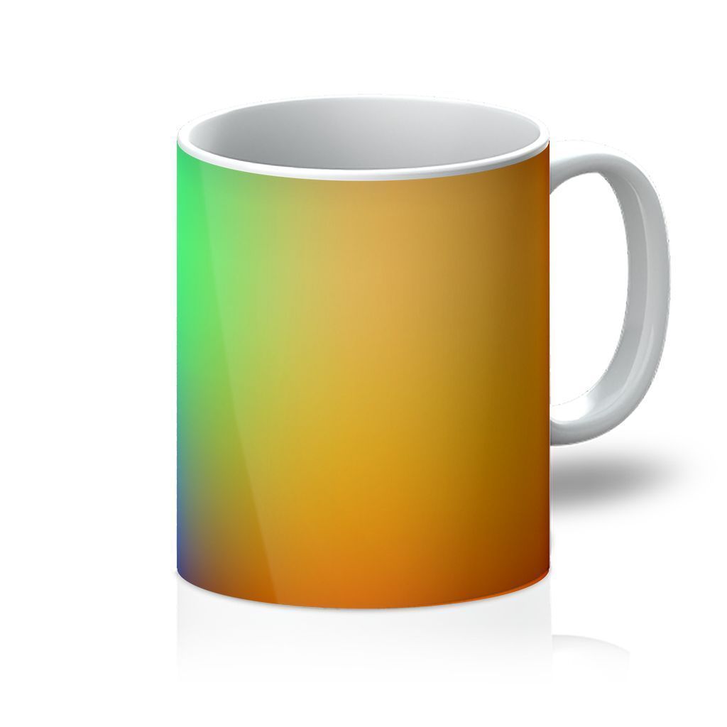 VIRGIN TEEZ Homeware 11oz Abstract Gradient 2 Mug