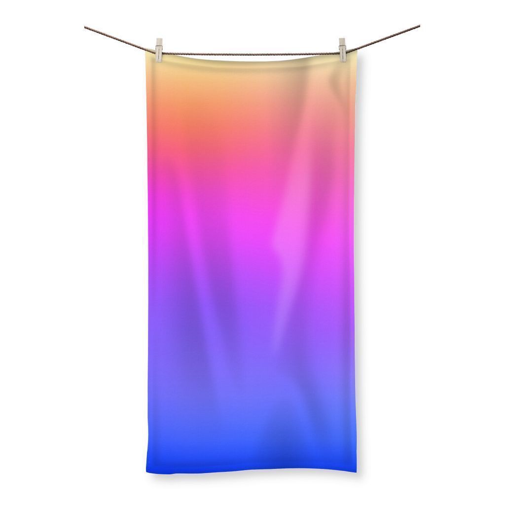 kite.ly Homeware 19.7"x39.4" Abstract Gradient 3 Beach Towel